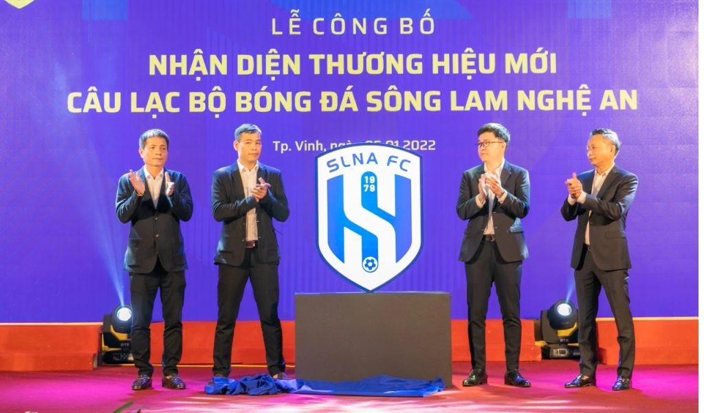 SLNA bộ nhận diện thương hiệu mới